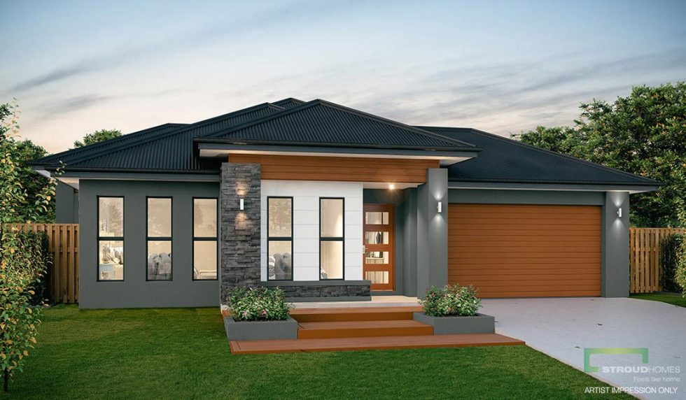 Stroud Homes Wildflower 234 Portico SkyCam UAV 3D Virtual Tour